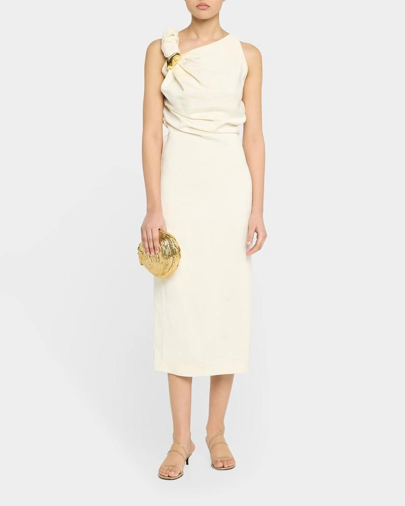 SIMKHAI Cove Shell Clutch Bag 6
