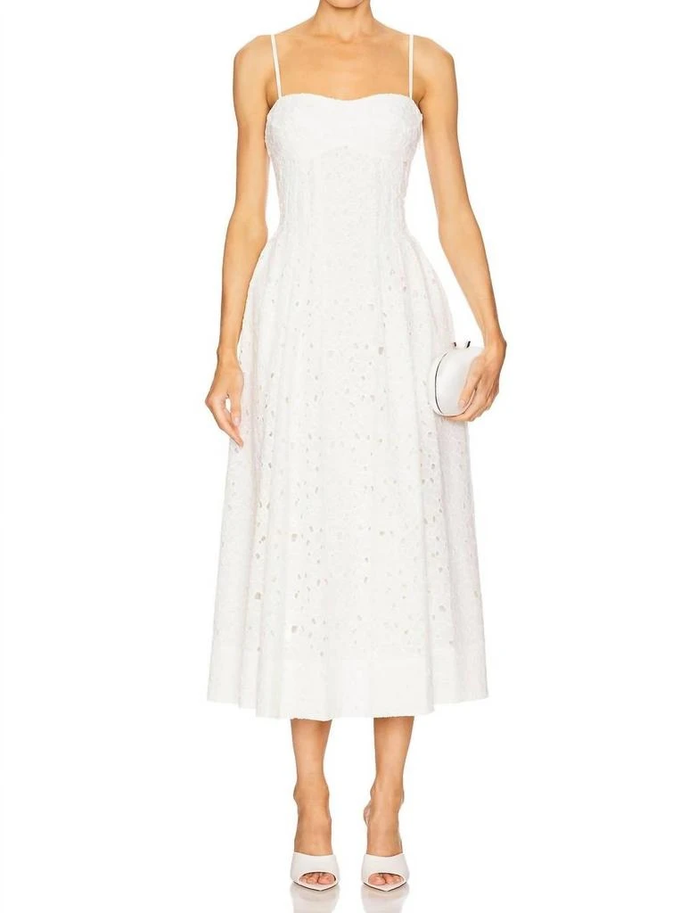 free people primavera eyelet midi dress Free People Primavera Eyelet Midi Dress