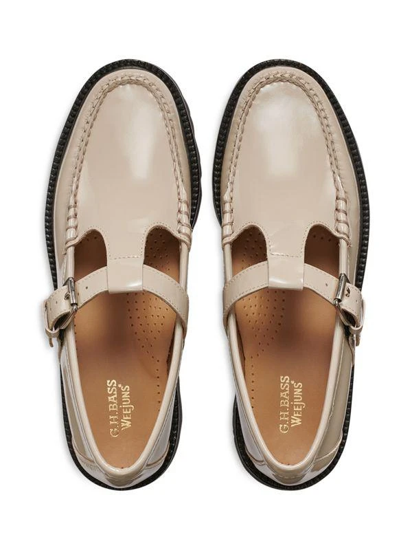 G.H. Bass 35MM Lug-Sole Leather Mary JaneLoafers 4