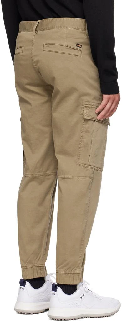 Hugo Boss Green Regular Fit Cargo Pants 3