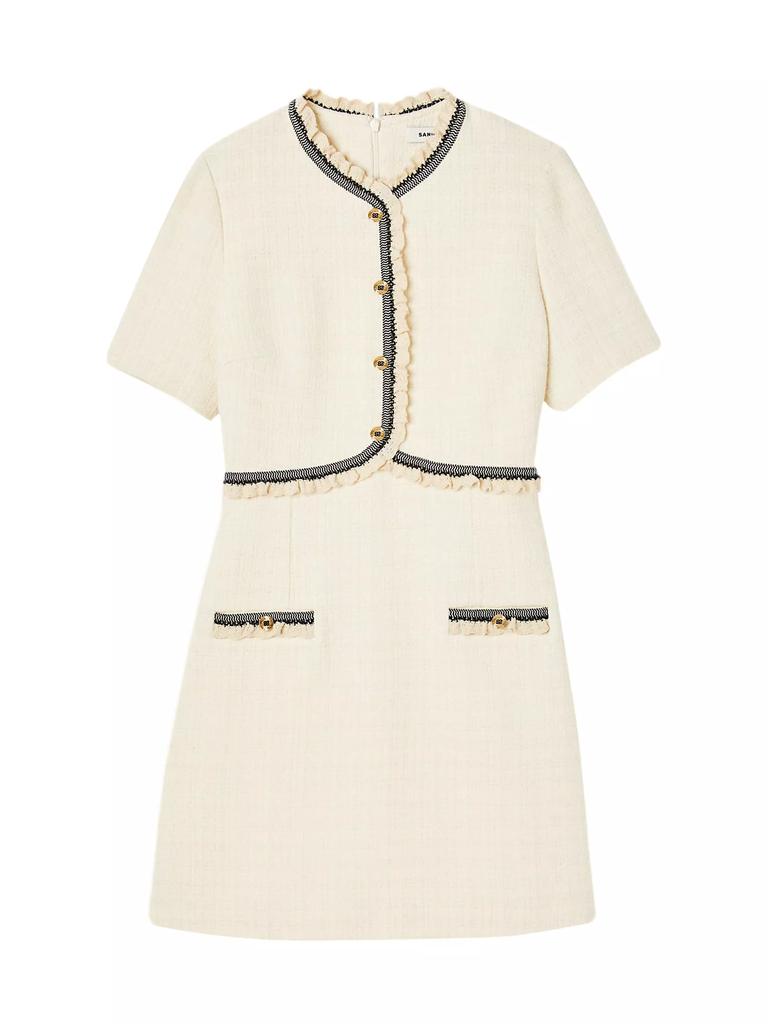 Sandro Short Tweed Dress