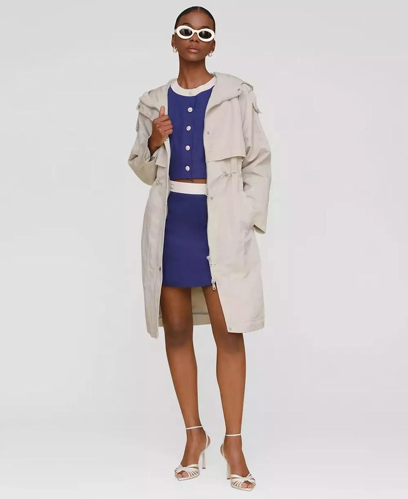 Avec Les Filles Women's Side-Slit Miniskirt 9