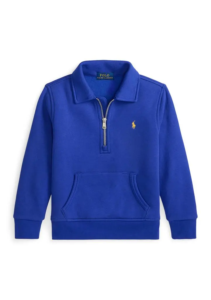 Ralph Lauren Boys 2-7 Fleece Quarter-Zip Pullover