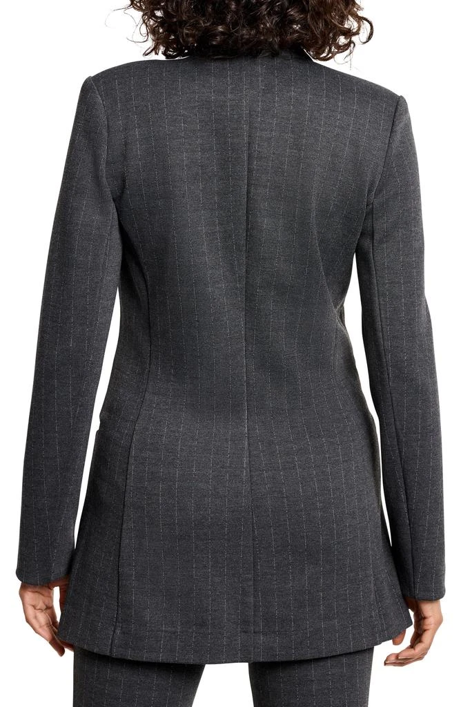 NIC+ZOE Pinstripe Ponte Blazer 2