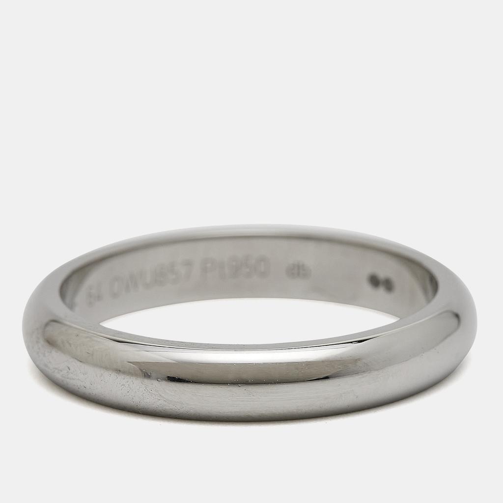 Cartier Cartier Platinum 1895 Platinum Wedding Band Ring Size 64