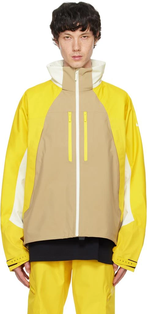 NIKE Yellow NOCTA & L'ART Edition Balaclava Tech Jacket 1