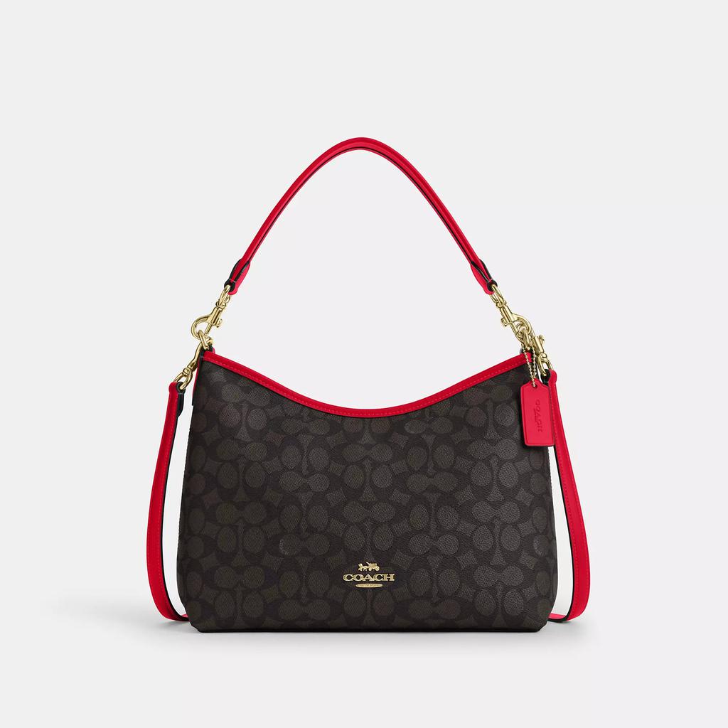 Coach Laurel Shoulder Bag In Signature Canvas