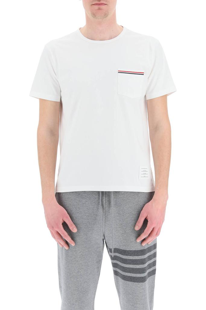 THOM BROWNE t-shirt with chest pocket