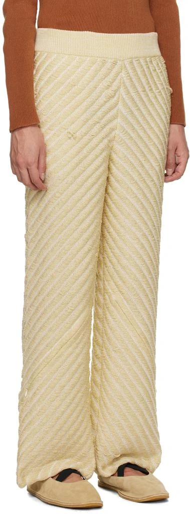 Isa Boulder SSENSE Exclusive Beige Trousers 2