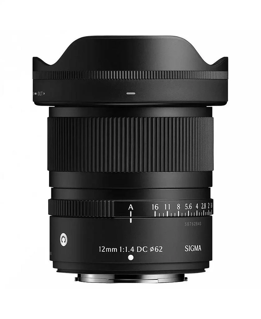 Sigma Beauty 12mm f/1.4 Lens for Fujifilm X with 62mm Filter Kit 
Cleaning Set 5