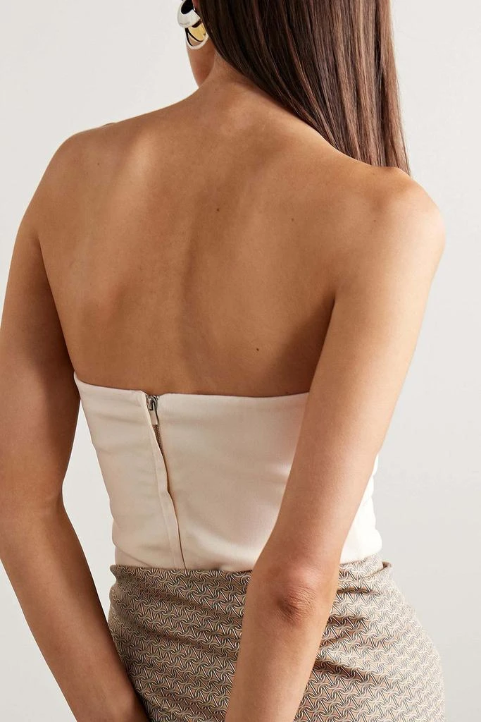 Esse Studios Strapless stretch-ponte top 3