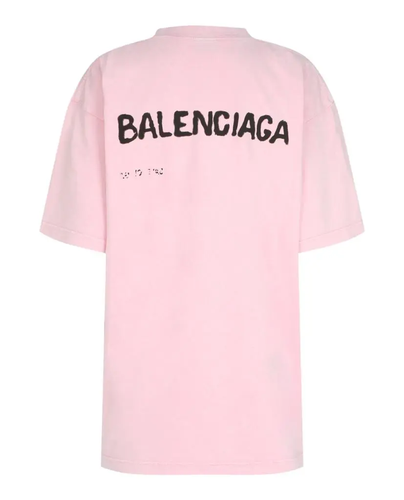 Balenciaga Oversized Hand Drawn T-Shirt 2