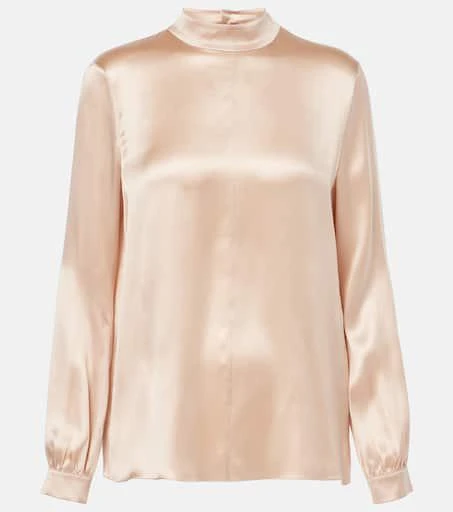 Tom Ford Silk charmeuse blouse 1