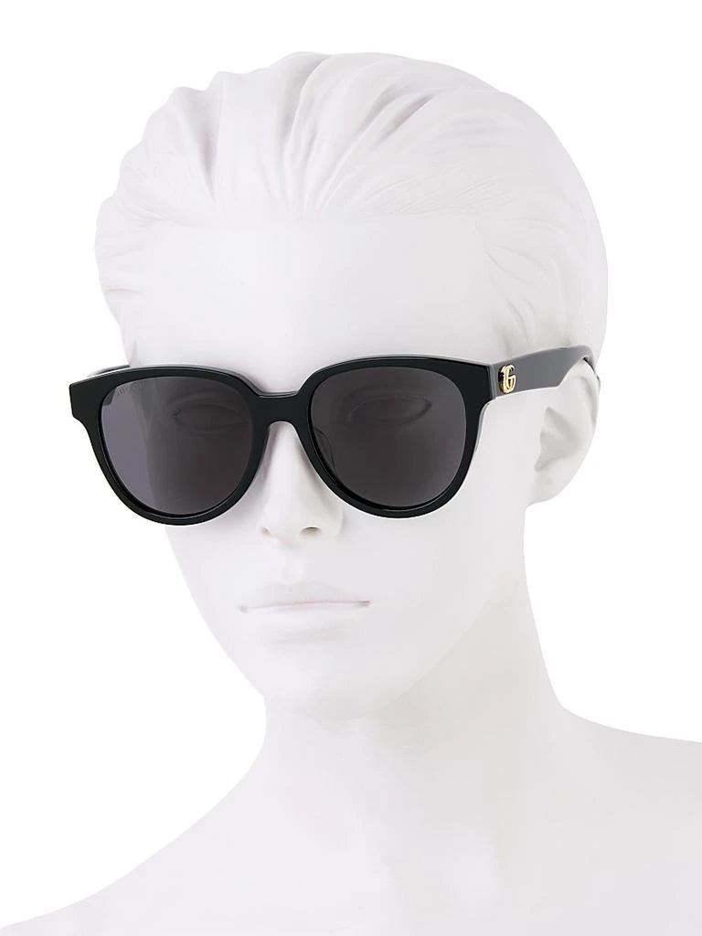 Gucci 53MM Round Oval Panthos Sunglasses 3