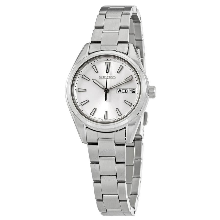 Seiko Neo Classic Quartz Silver Dial Ladies Watch SUR349P1 1