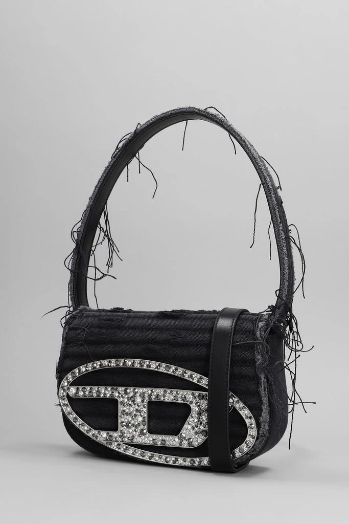 Diesel 1dr Hand Bag In Black Cotton 2