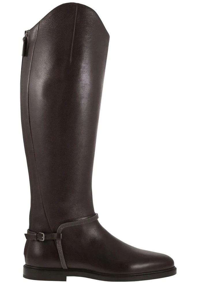 Brunello Cucinelli Brunello Cucinelli Buckle-Strap Boots from Cettire