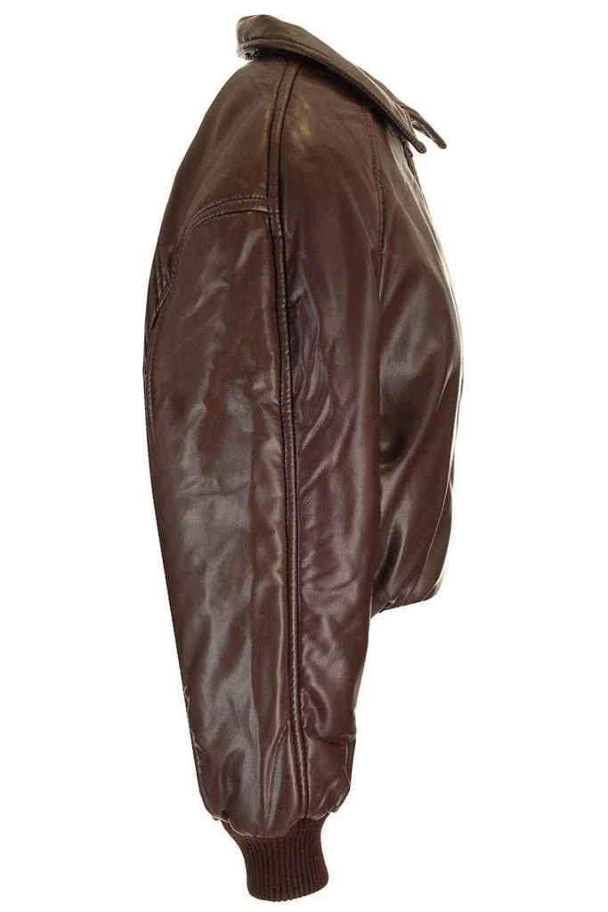 AGOLDE AGOLDE Zip-Up Cropped Bomber Jacket 3