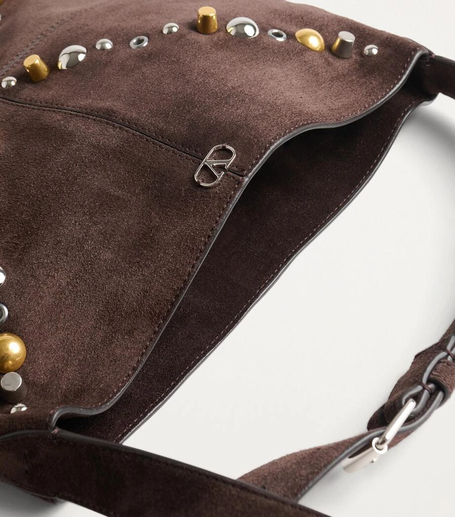 Valentino Suede Nellcote Cross-Body Bag 9