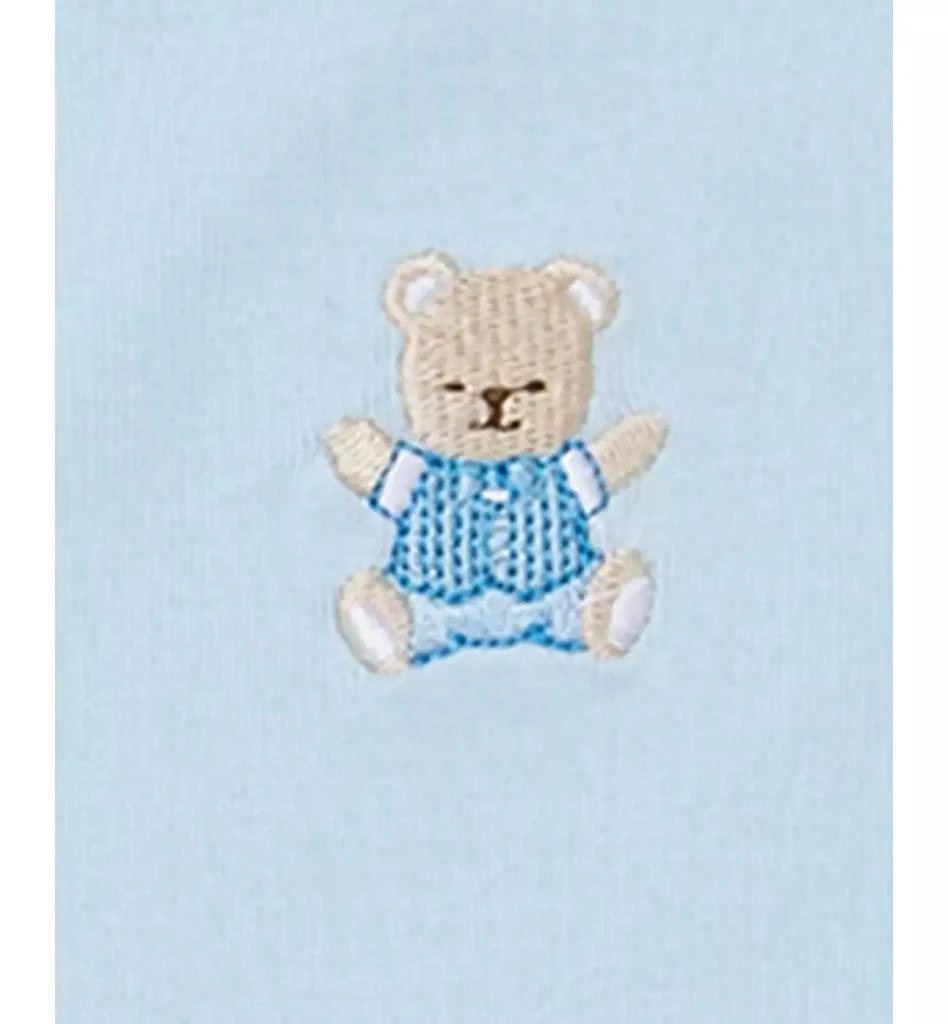 Little Me Baby Boys Cute Bear Cotton Bodysuits, Pack of 3 2