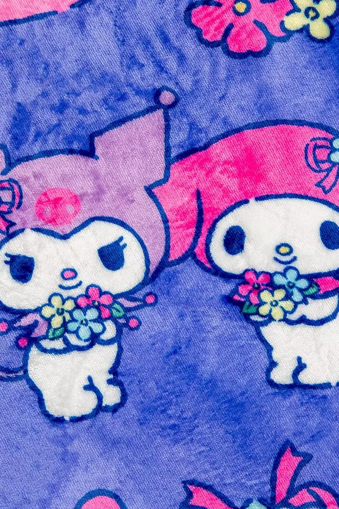 Urban Outfitters Sanrio & Friends Silk-Touch Fleece Throw Blanket 2