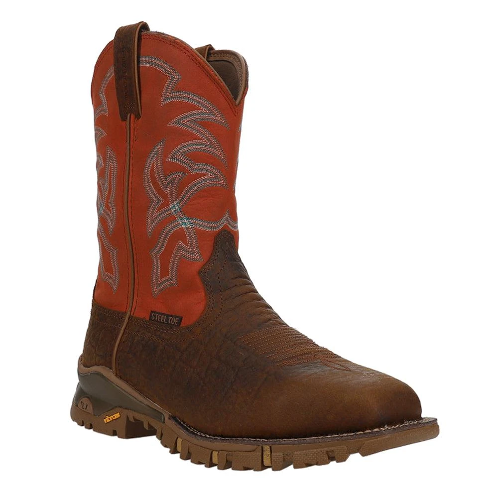 Tony Lama Roustabout 11 Inch Waterproof Steel Toe Work Boots 2