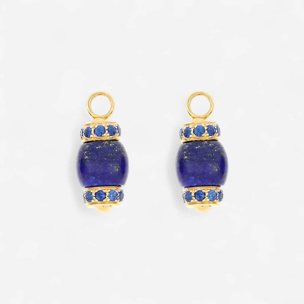 Tavanti Tavanti Le Carrousel 18K Yellow Gold Lapis Lazuli 
Sapphire Drop Earrings JF-75-1193-LA-BS-Y-52 2
