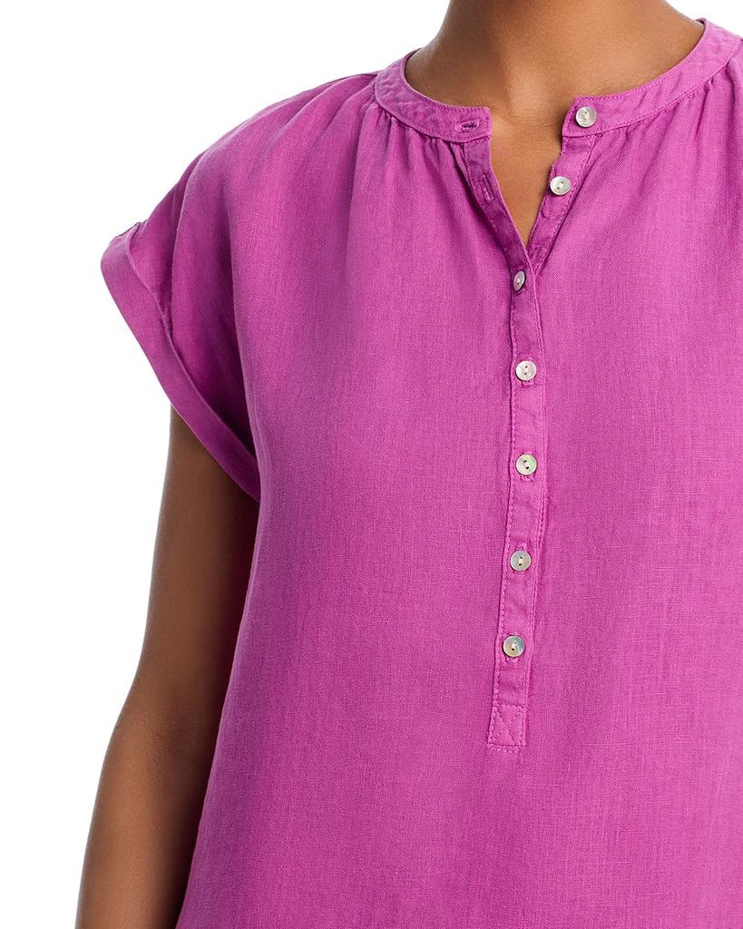 knee length dresses for ladies Fiza Linen Midi Dress main image 1