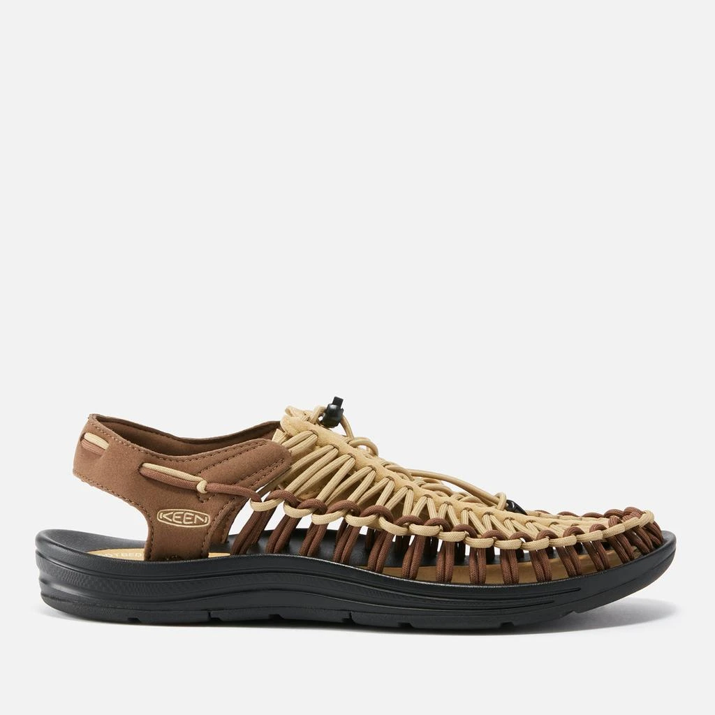 Keen Men's Uneek Suede and Cord Sandals 1