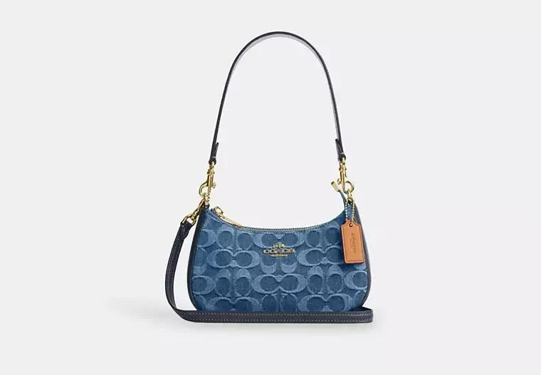 Coach Teri Mini Crossbody Bag In Signature Denim