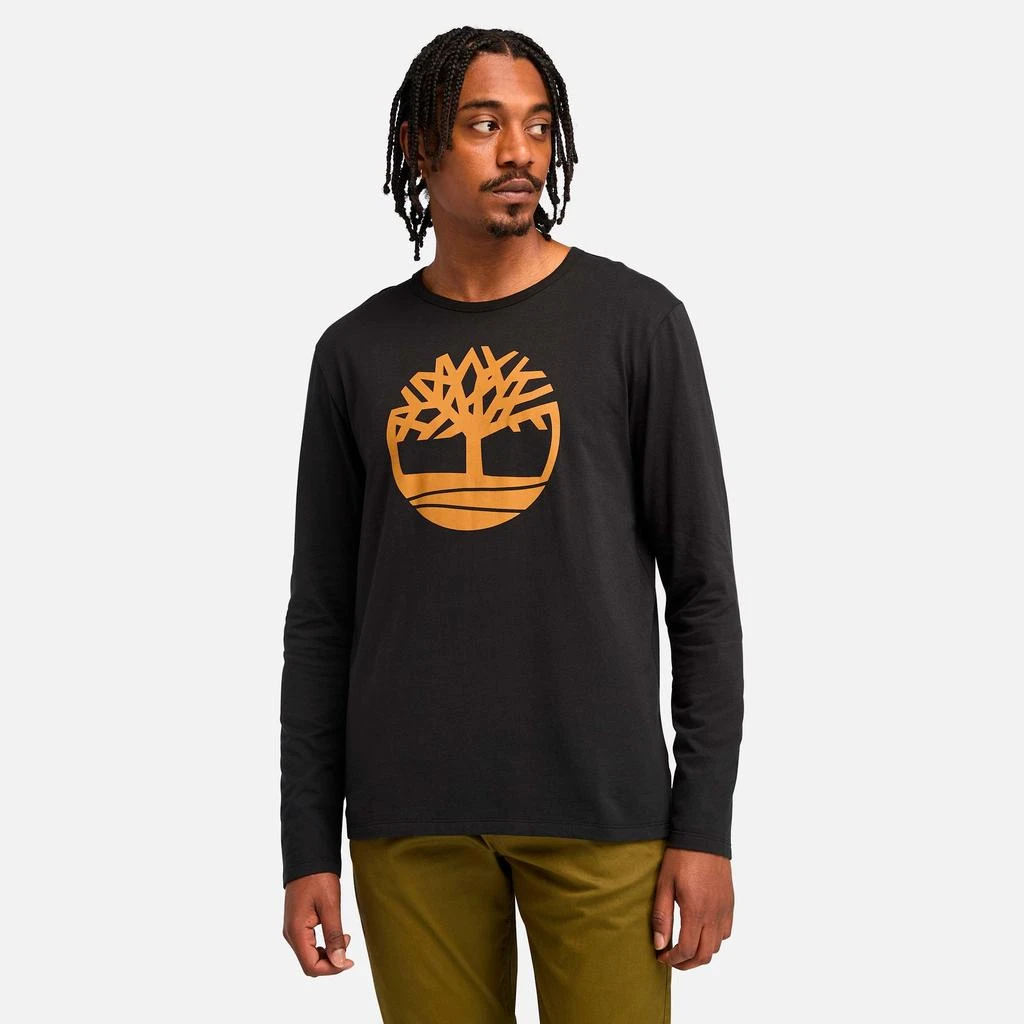 Timberland Men's Northwood US Tree Logo Long Sleeve T-Shirt 1