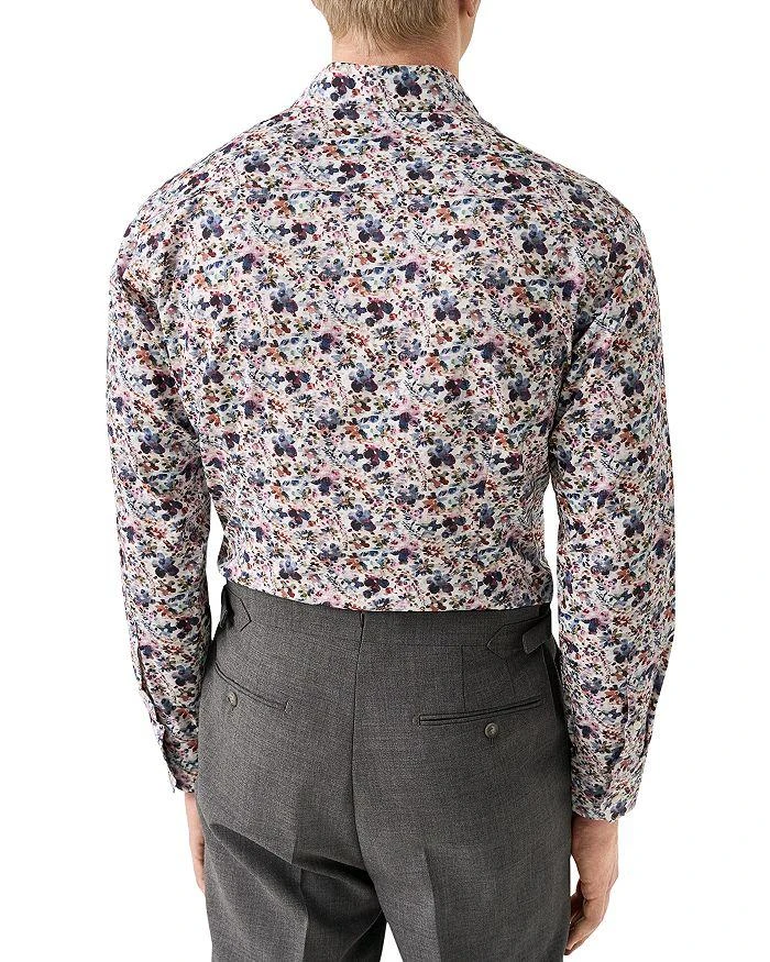 Eton Slim Fit Floral Print Shirt 2