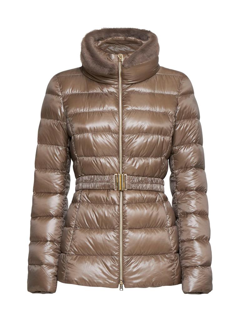 Herno Herno Claudia Belted Quilted Puffer Jacket - Coats