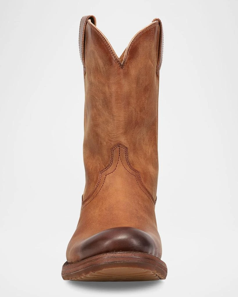 Frye Men's Duke Leather Roper Mid-Calf Boots 5