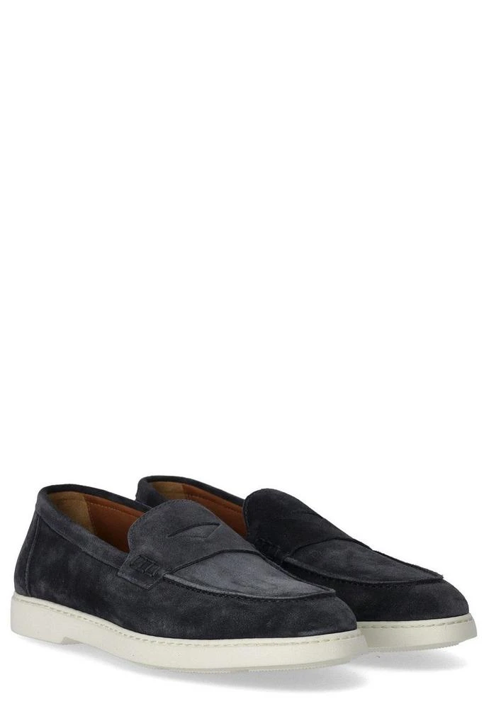 DOUCAL'S Doucal's Stitched Slip-On Loafers 3