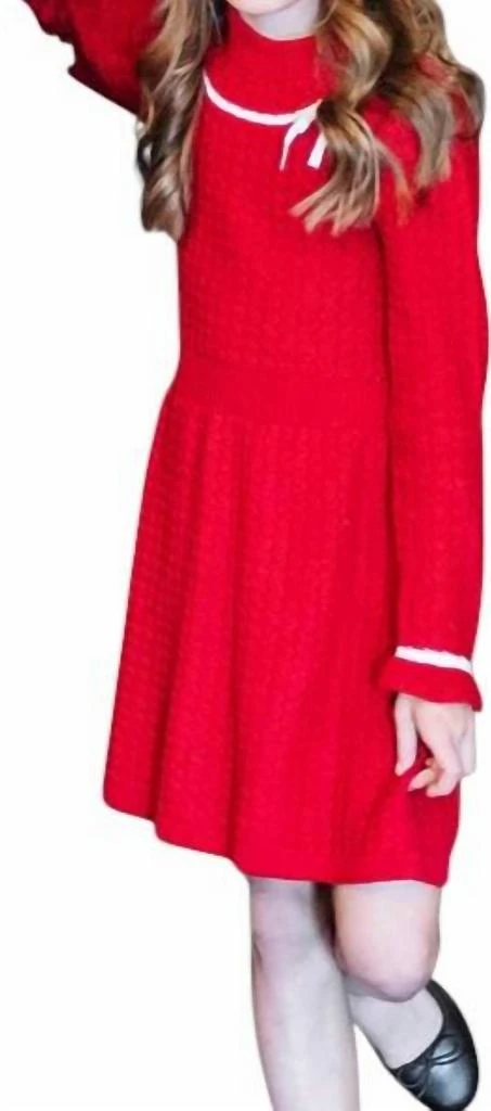 Hope 
Henry Hope 
Henry - Sugar Plum Cable Knit Sweater Dress