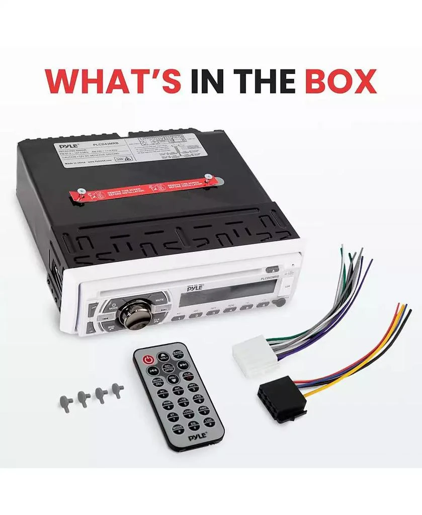 Pyle Marine Bluetooth CD/MP3 Radio Receiver 4