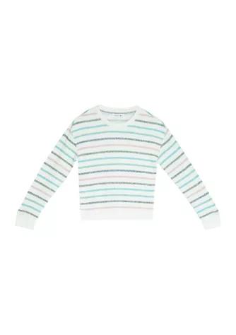 Beautees Girls 7 16 Crew Striped Sweater