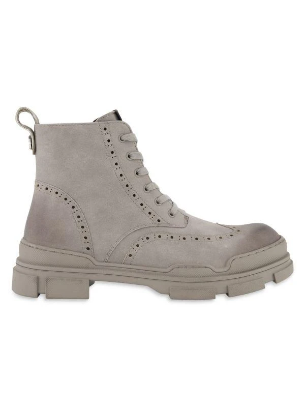 DKNY Wingtip Oxford Combat Boots 1