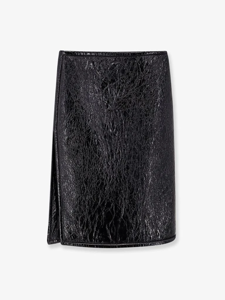 Gucci Shiny leather and neoprene skirt from Nugnes 1920