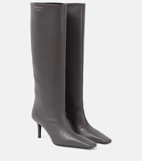 Acne Studios Leather knee-high boots 1