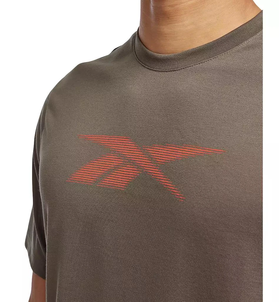 Reebok Men's Vector Performance Short Sleeve Logo Graphic T-Shirt 3