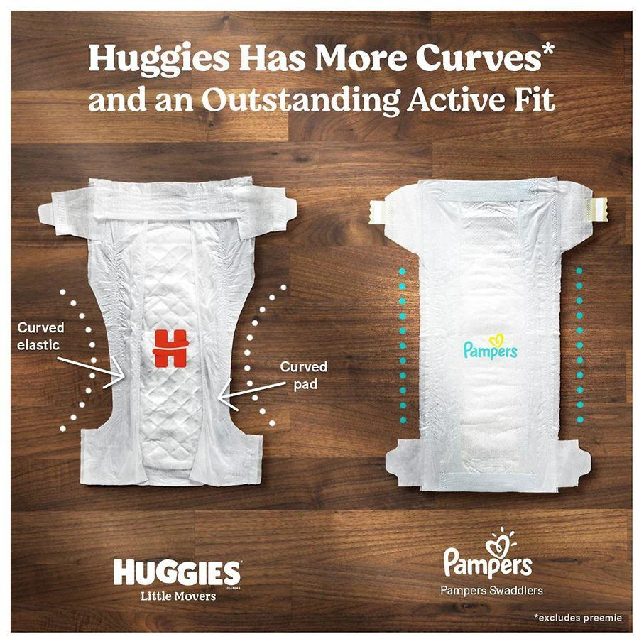 Huggies Baby Diapers Unscented, Size 3 (16-28 lbs) 4