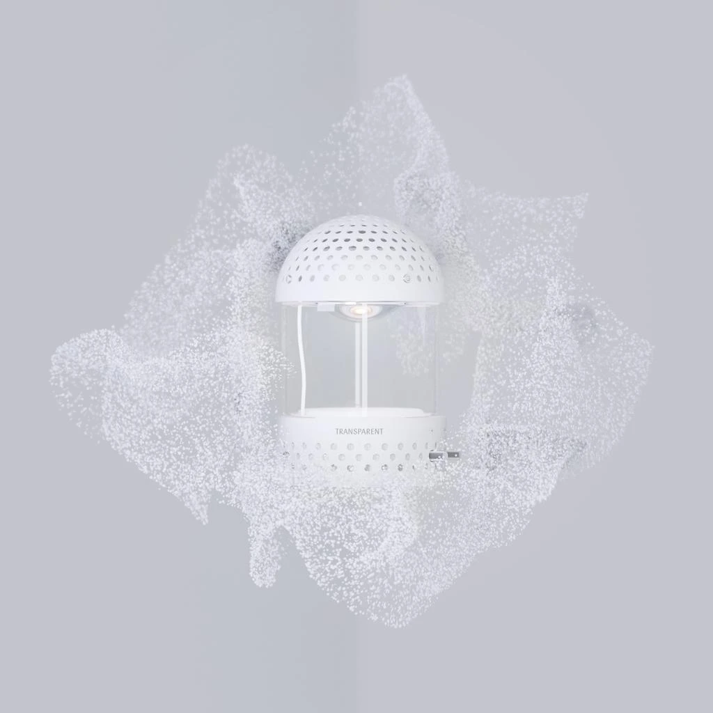 Transparent Light Speaker - White 4