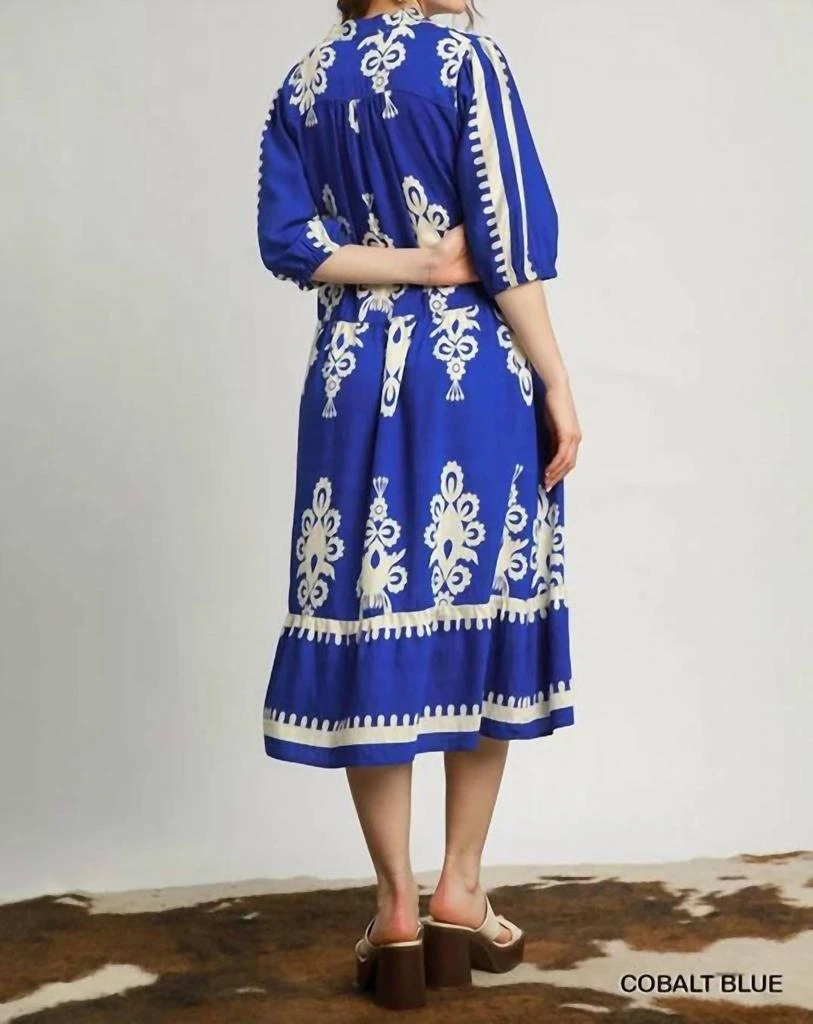 Shop Umgee - Desert Bloom Embroidered Midi Dress on Sale at BeyondStyle   Get 20% Off Umgee - Desert Bloom Embroidered Midi Dress with Limited-Time  Flash Deals, Exclusive Discounts, and Special Offers.