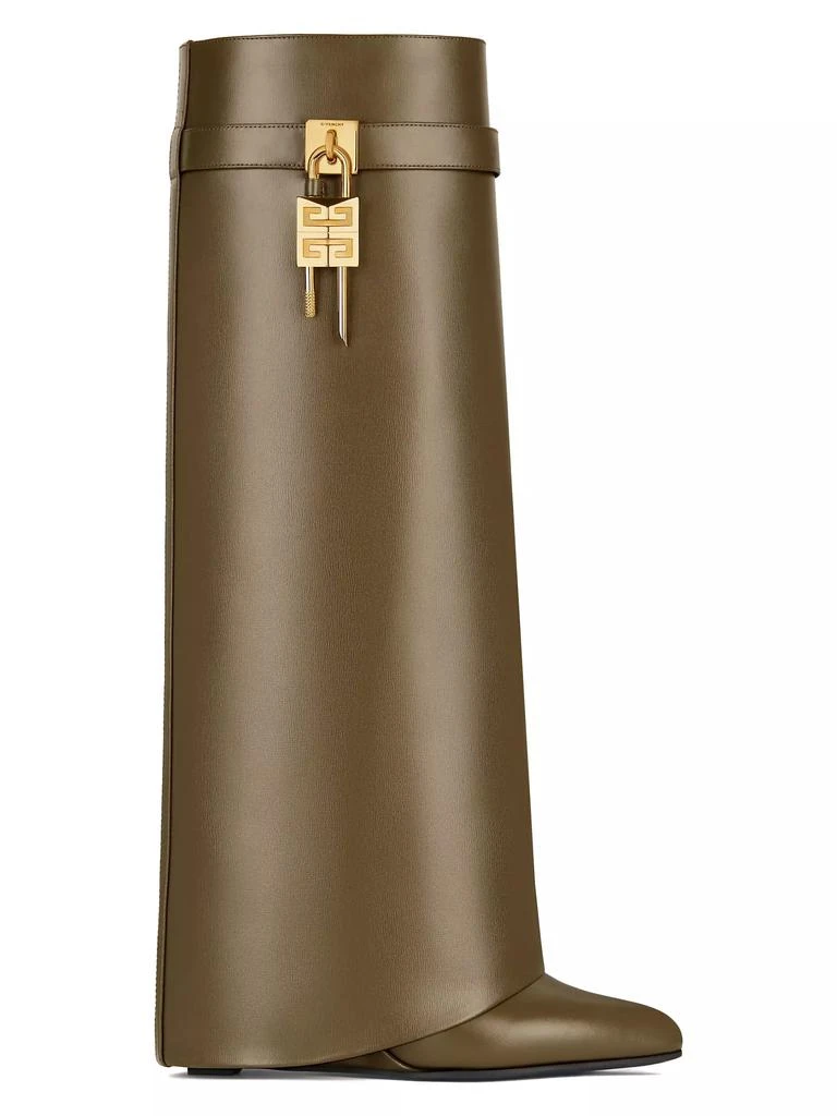 Givenchy Shark Lock Boots in Leather 1