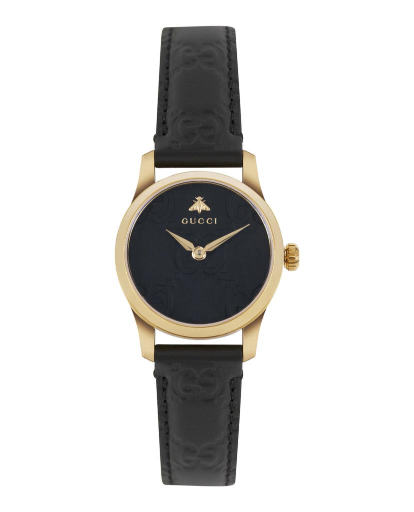 Gucci G-Timeless Black Dial Steel Women's Watch YA126592