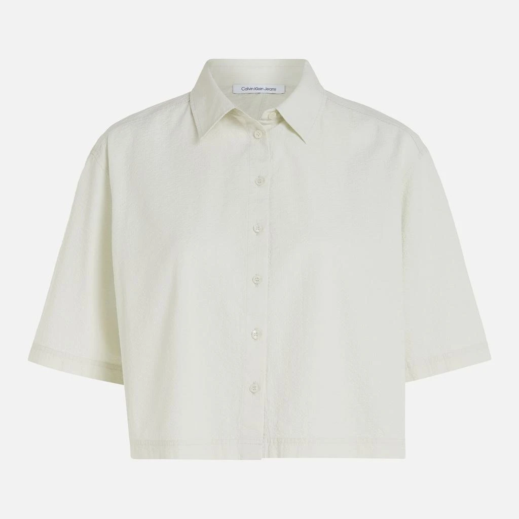 Calvin Klein Calvin Klein Jeans Back Detail Cotton-Seersucker Shirt 3