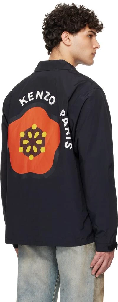 Kenzo Black Kenzo Paris Pop Light Coach Jacket 3