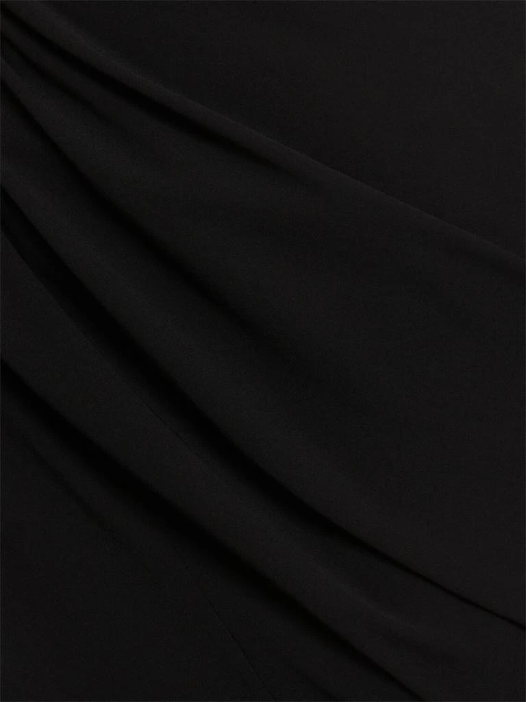 Mugler Fluid Crepe Long Dress 4
